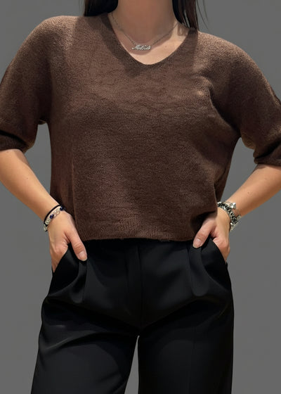 SWEATER CAIRO BROWN