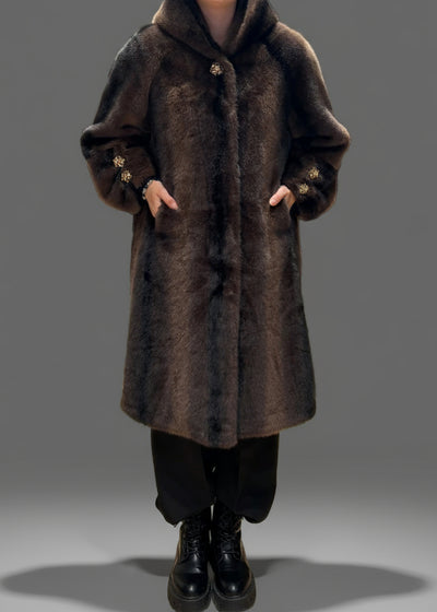 COAT FUR DIVA CHOKO